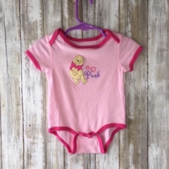 Disney Other - Disney Winnie Pink Onsie